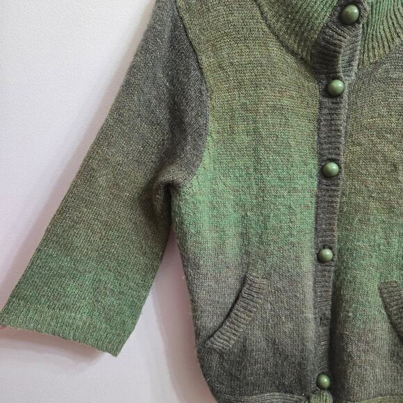 Art and Soul Womens Cottage Garden Girl Boho Wool Blend Cardigan Sweater XLP - Picture 5 of 11